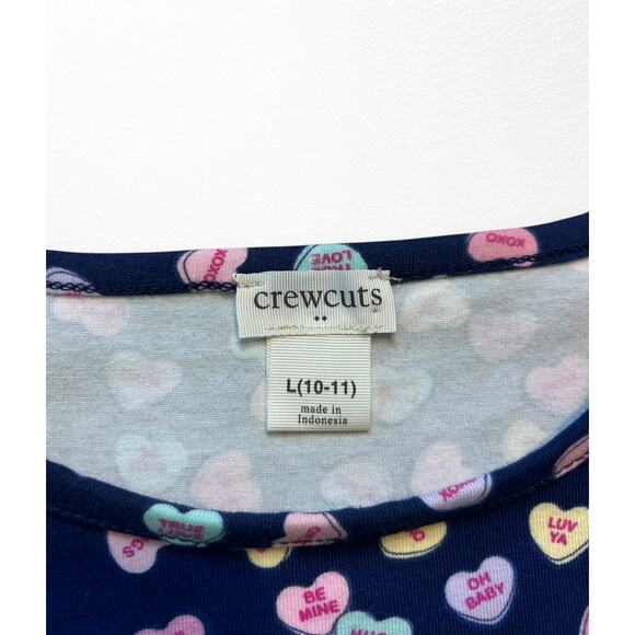 Crewcuts Candy Hearts Tiered Dress, Size 10/11 - Picture 6 of 6